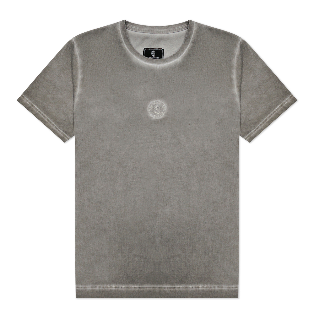 TSHRT Vintage Effect GMD MAIN LOGO Grey