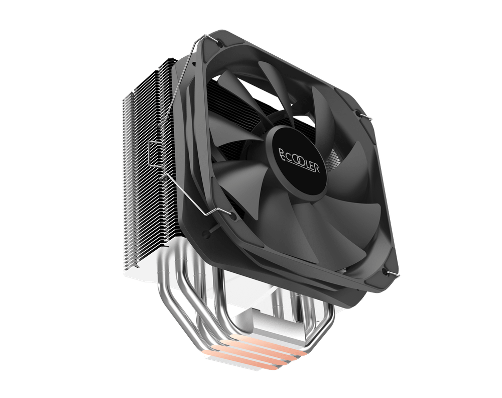 Вентилятор для процессора PCCooler PALADIN 400 TDP 235W 4-pin 115X/1200/1700/1851/AM4/AM5 Черный