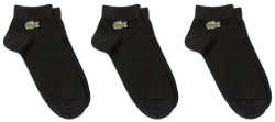Теннисные носки Lacoste SPORT Low-Cut Cotton Socks 3P - черный