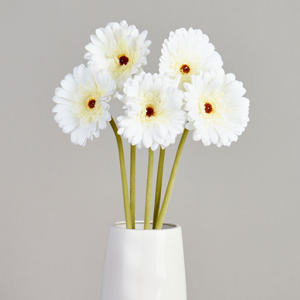 ЦВЕТОК ИСКУССТВЕННЫЙ "ГЕРБЕРА" ВЫСОТА=61СМ. (МАЛ=24 ШТ/КОР=96ШТ.)