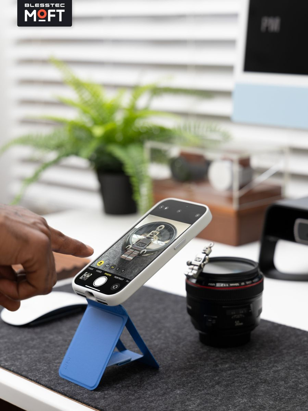MagSafe Штатив и Подставка MOFT Tripod Stand l Раскладной l Jet Black