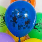 Шар (12''/30 см) Зубастики, Ассорти, пастель, 2 ст, 25 шт.