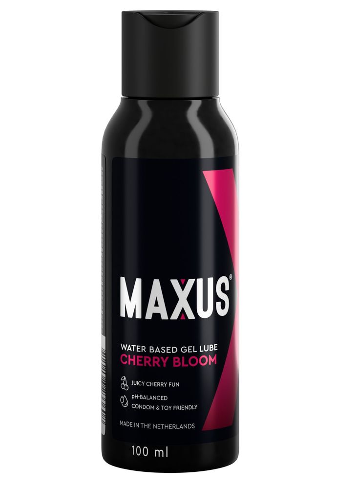 Лубрикант на водной основе MAXUS Cherry Bloom, вишня, 100 мл Лубрикант на водной основе MAXUS Cherry Bloom, вишня, 100 мл