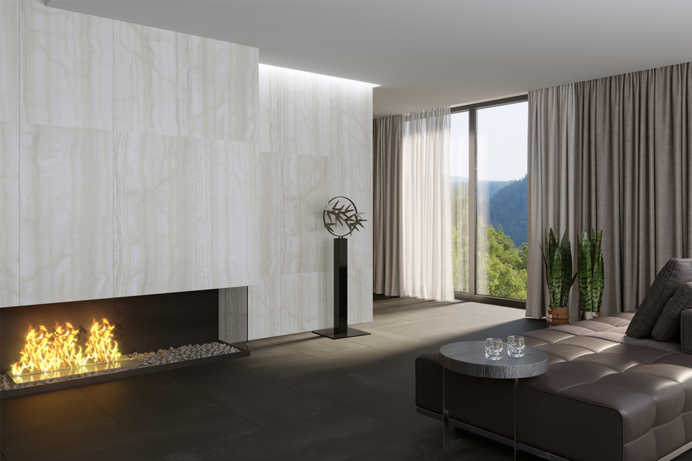 Керамогранит Грани Таганая GRS04-17 Бланш / blanch оникс золотистый, 1200х600 мм, матовая