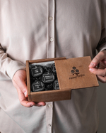 Подарочный набор ароматических свечей (5 штук) в деревянной шкатулке