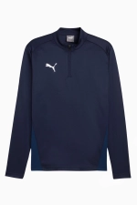 Кофта Puma teamGOAL Training 1/4 Zip Top - темно-синий