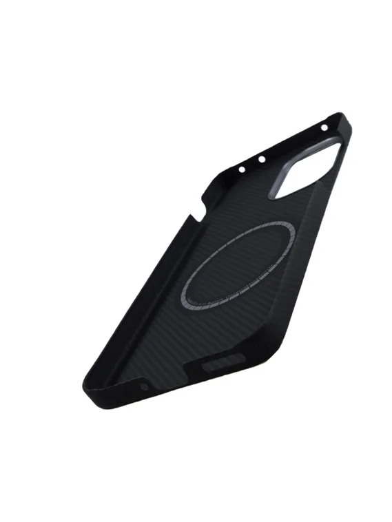 Карбоновый чехол для OnePlus 15R / Ace 6 с MagSafe Черный (Black)