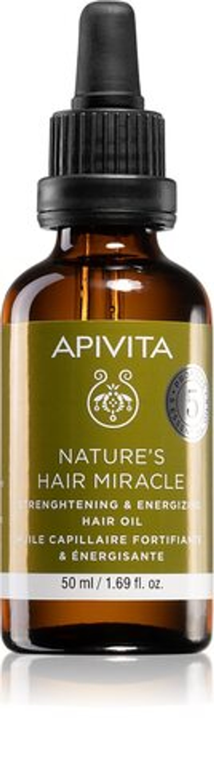 Apivita Holistic Hair Care Nature's Hair Miracle - масло для укрепления волос /   50  ml  / GTIN 5201279073527