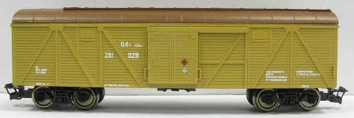 Модернизированый крытый вагон - для опасных грузов, СЖД, (IV Эп.)