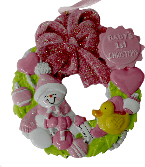 Украшение&quot;Венок для малыша&quot;12*13*2 см. (PO1103)