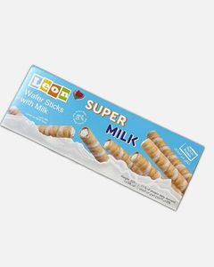 ТРУБОЧКИ LEON BABY ВАФЕЛЬНЫЕ С МОЛОКОМ 220ГР