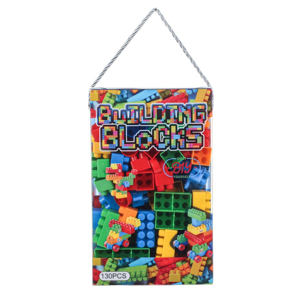 Конструктор блочный 130 элементов, контейнер 5544