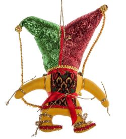 РусКукла RK-449/1 Кукла подвесная «Бригелла»