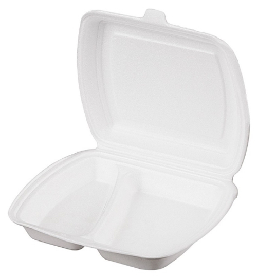 Ланч-бокс ЛБ-2 (250*195*68 ) 100шт/упак. ЭКОНОМ (Протэк)