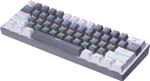 Клавиатура Redragon Fizz K617-R белый