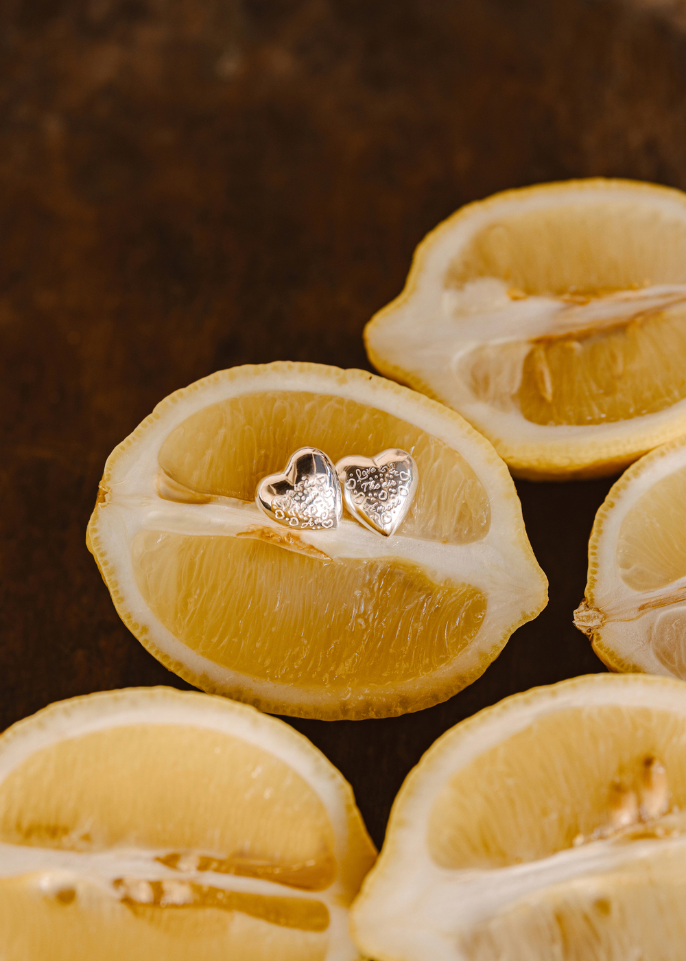 Серьги "Аморе пафф"