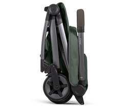 Детская прогулочная коляска Joolz Aer 2 с бампером и реверсивным блоком Forest Green