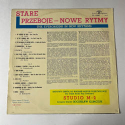 Винтажная виниловая пластинка LP Studio M 2 Stare Przeboje Nowe Rytmy (Польша 1965)