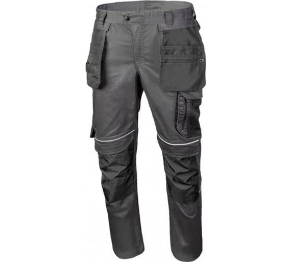 Брюки рабочие темно-серые HASSO Högert, арт. HT5K816