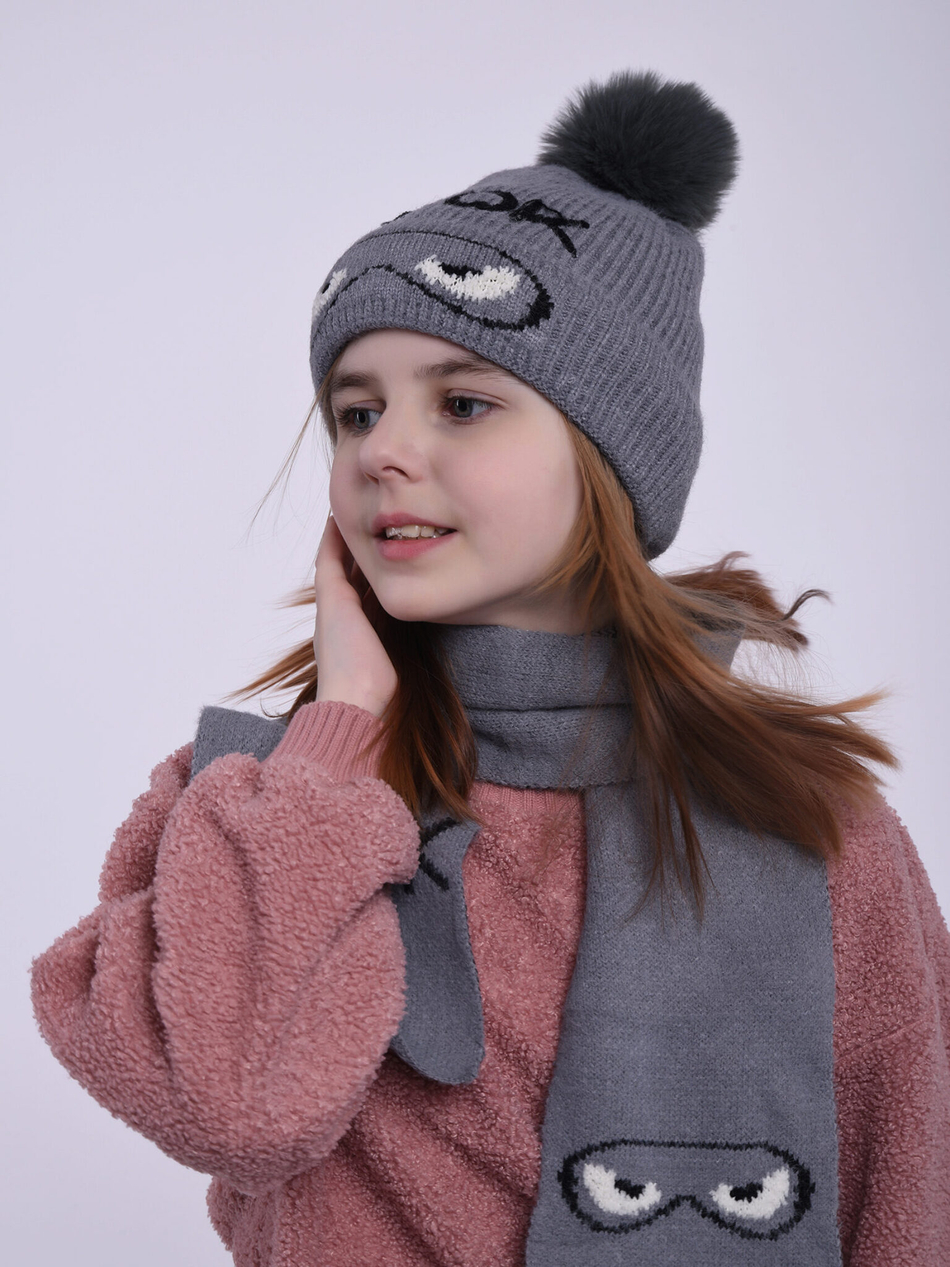 Комплект детский (Шапка+Шарф)