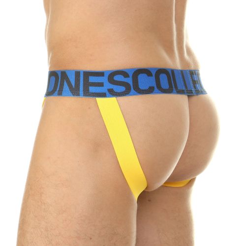 Мужские трусы джоки синие в сетку ES Collection