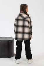 Рубашка для девочки Квадро-1 Виотекс КОРИЧНЕВЫЙ