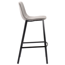 Стул барный Bergenson Bjorn Hugh серый