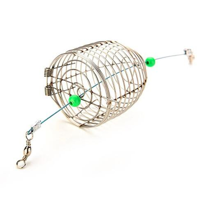 Кормушка с крышкой серый металлик (большая)