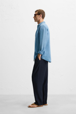 Брюки relaxed fit из лиоцелла