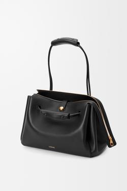 Loewe Большая сумка Madrid из мягкой телячьей кожи, черный