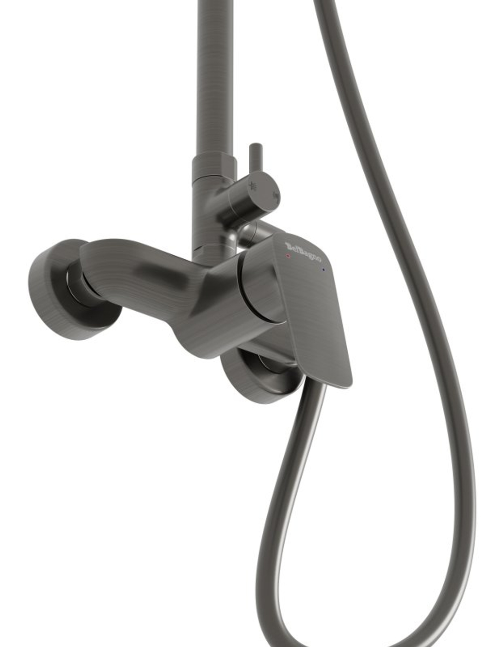 Душевая стойка BelBagno с верхним и ручным душем DUE-DOCM-GM