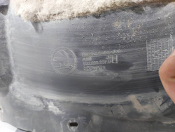 Подкрылок передний левый Skoda Kodiaq 16-нв Б/У Оригинал 565809957D