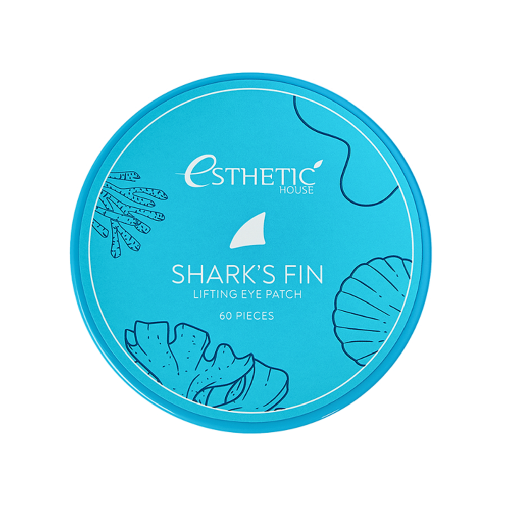 Esthetic House Shark&#39;s Fin Lifting Eye Patch гидрогелевые патчи для глаз с экстрактом акульего плавника