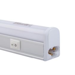 ULI-L02-7W-4200K-SL Линейный светильник LED аналог Т5. 580Lm. 4200K. выключатель на корпусе.Цвет корпуса серебристый.