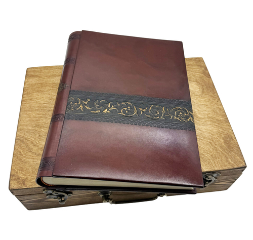 Фотоальбом из натуральной кожи "Rim" 23 см на 30 см