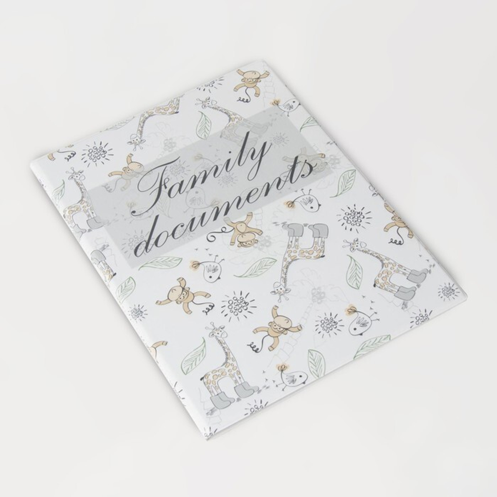 5243155 Папка для семейных документов, 1 комплект, цвет белый