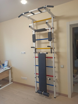 Монтаж шведской стенки Sv Sport в пеноблочные, газоблочные стены