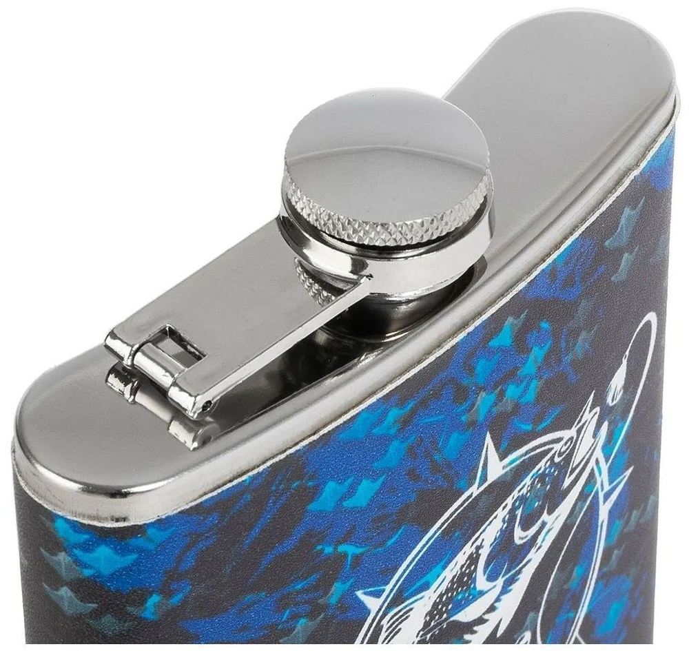 Фляжка Hip Flask Клуб Рыбаков 240 мл (XCY-8)