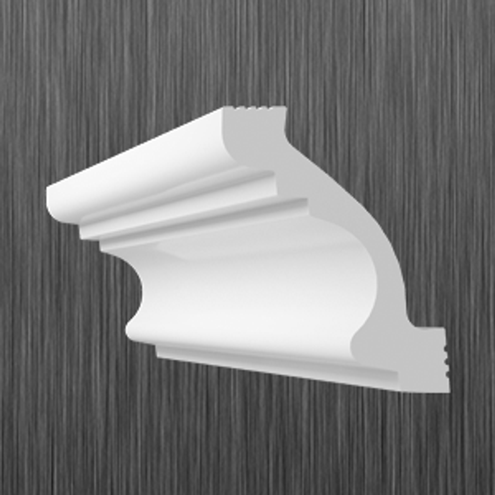 Плинтус потолочный декоративный "КД" С-50 (50*40мм) 2м