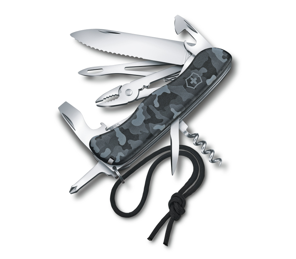 Нож Victorinox Skipper Navy Camouflage морской камуфляж, 0.8593.W942
