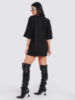 Футболка женская оверсайз принт