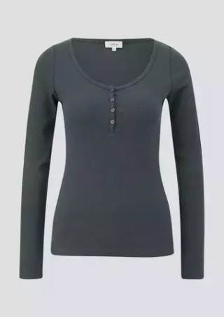 Рубашка из хлопка-стрейча s.Oliver