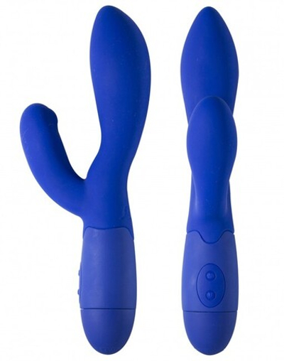 Вибратор The Princess And The Pea Blueberry Dreams (20,5 см, синий) (Цвет: синий)