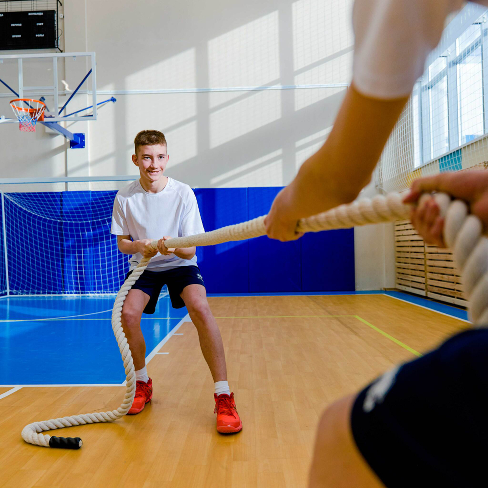 Канат для перетягивания (хб) D40 мм, 25 м PROFI-FIT