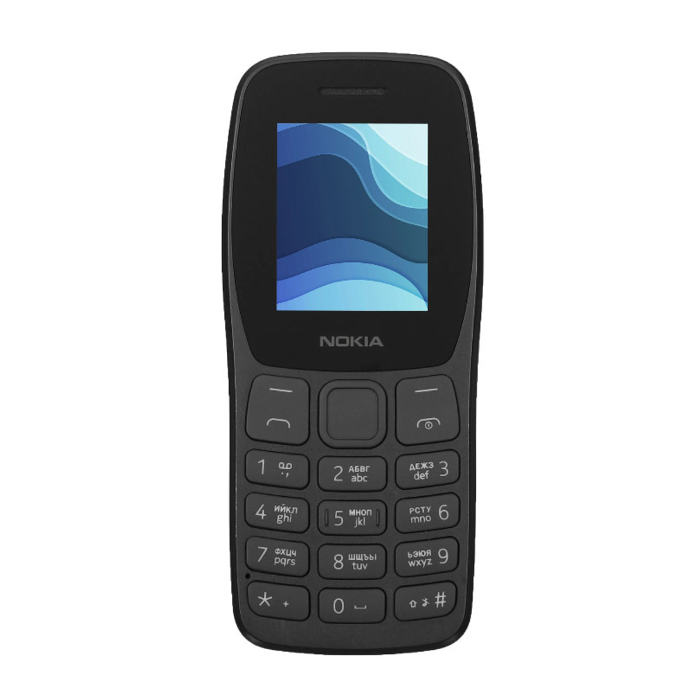 Мобильный телефон Nokia 105, чёрный