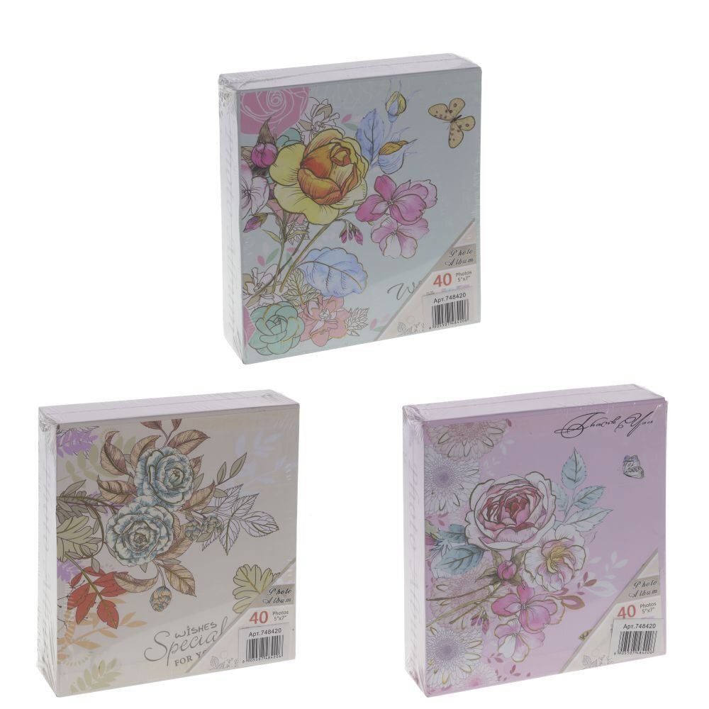 GAEM Фотоальбом для 40 фото 13*18, L18 W5 H20 см, 3в.