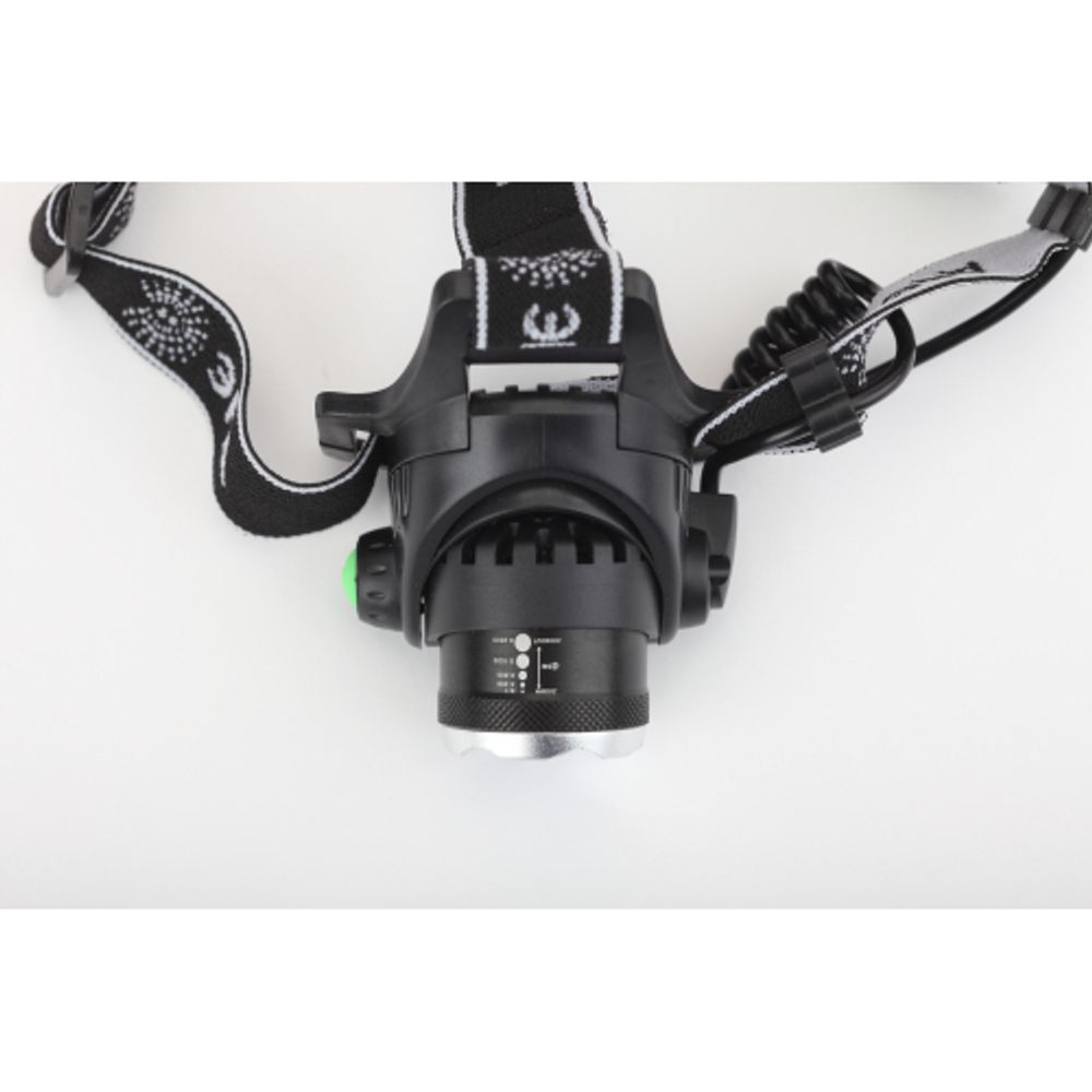 Фонарь налобный светодиодный ЭРА GA-805 аккумуляторный яркий мощный 3 режима черный