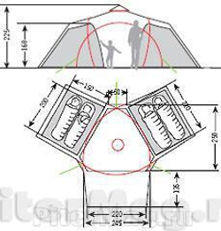 Палатка VauDe Badawi 4P