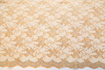Гипюр стрейч металлик золото