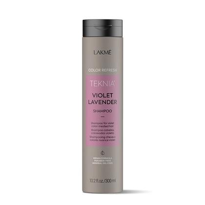 Шампунь для обновления цвета фиолетовых оттенков волос Lakme Teknia Color Refresh Violet Lavender Shampoo 300мл